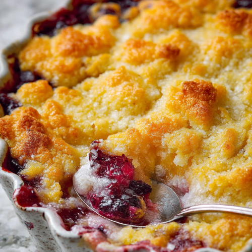 Easy Fruit Cobbler Recipe