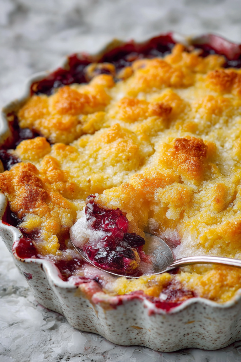 Easy Fruit Cobbler Recipe