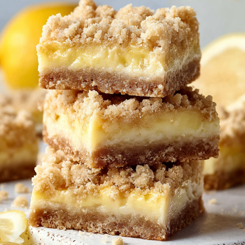 Easy Lemonade Crumb Bars