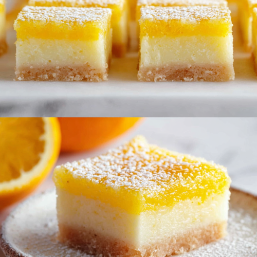 Easy Orange Bars Recipe