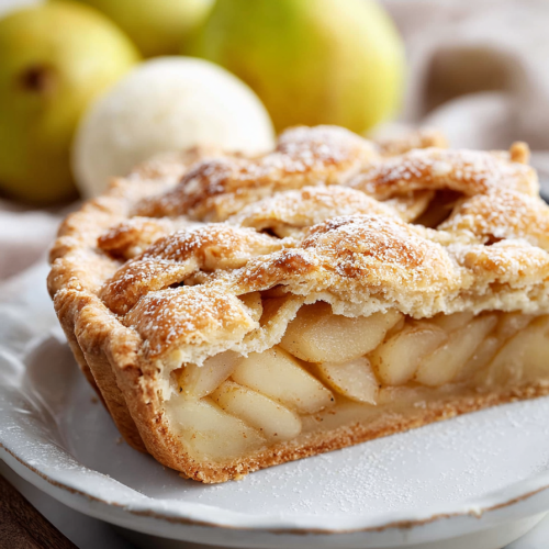 Easy Pear Pie Recipe