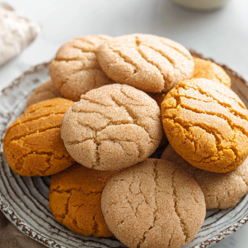 Easy Pumpkin Spice Butter Cookies