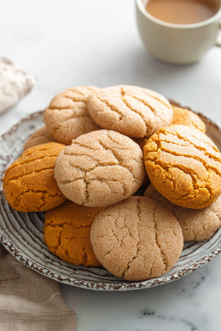 Easy Pumpkin Spice Butter Cookies