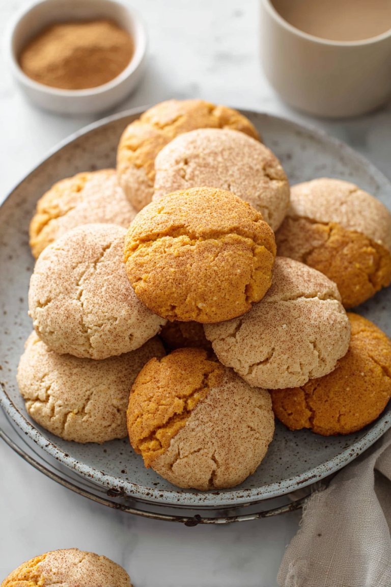 Easy Pumpkin Spice Butter Cookies