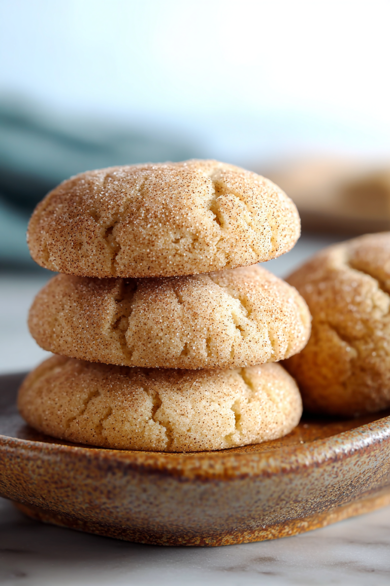 Easy Soft and Chewy Snickerdoodle Cookies