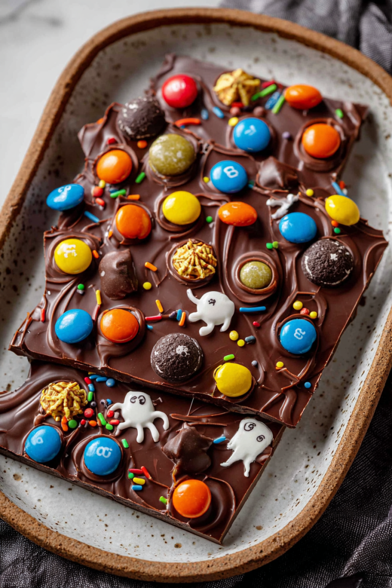 Easy Spooky Halloween Candy Bark Recipes