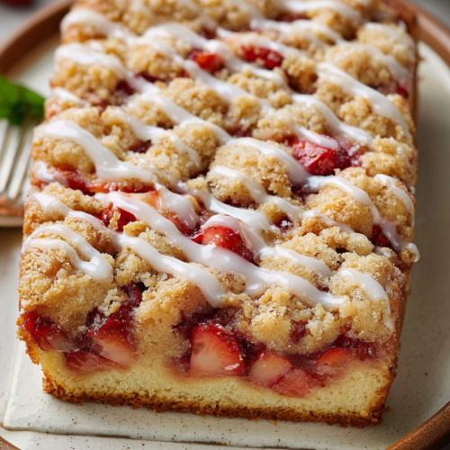 Easy Strawberry Crumb Cake Recipes