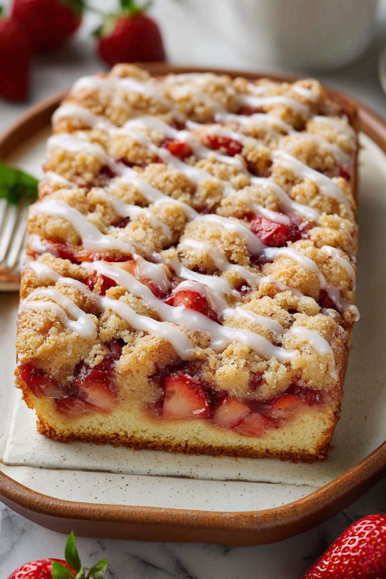 Easy Strawberry Crumb Cake Recipes