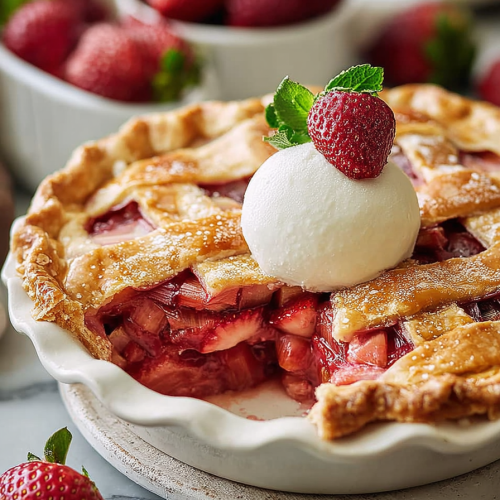 Easy Strawberry Rhubarb Pie Recipes