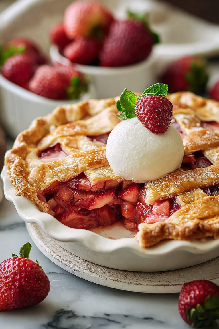 Easy Strawberry Rhubarb Pie Recipes