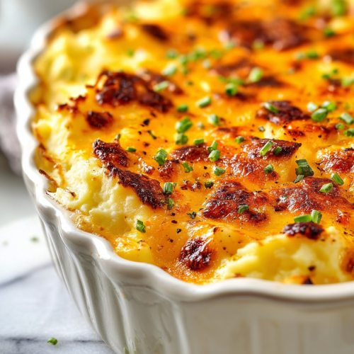 Easy Twice Baked Potato Casserole