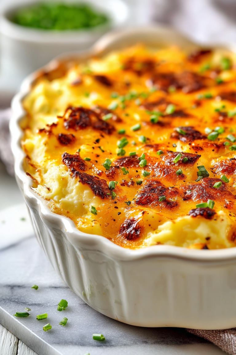 Easy Twice Baked Potato Casserole