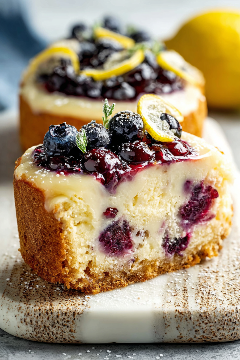 Lemon Blueberry Delight