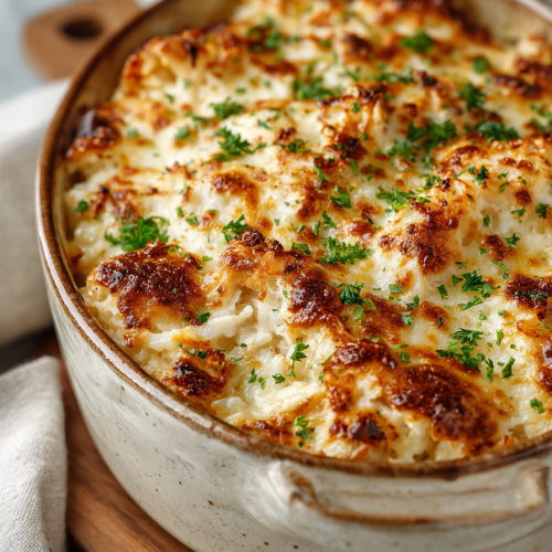 Angel Chicken Rice Casserole