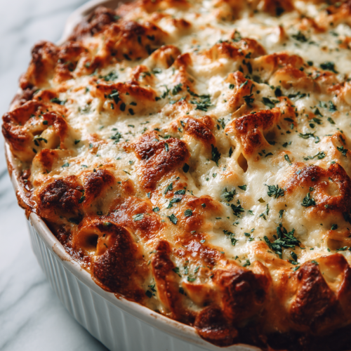 Beefy Tortellini Bake Recipe