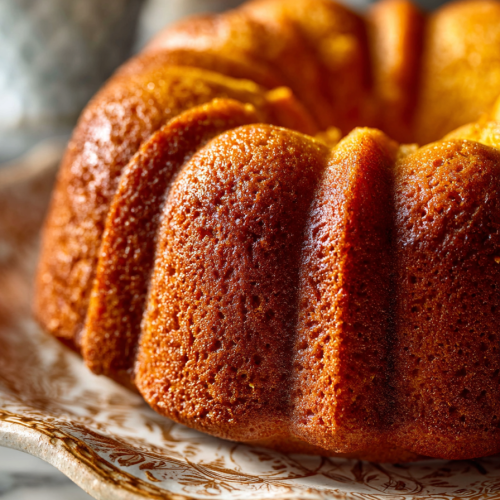 Buttermilk Pumpkin Pound Cake Recipe