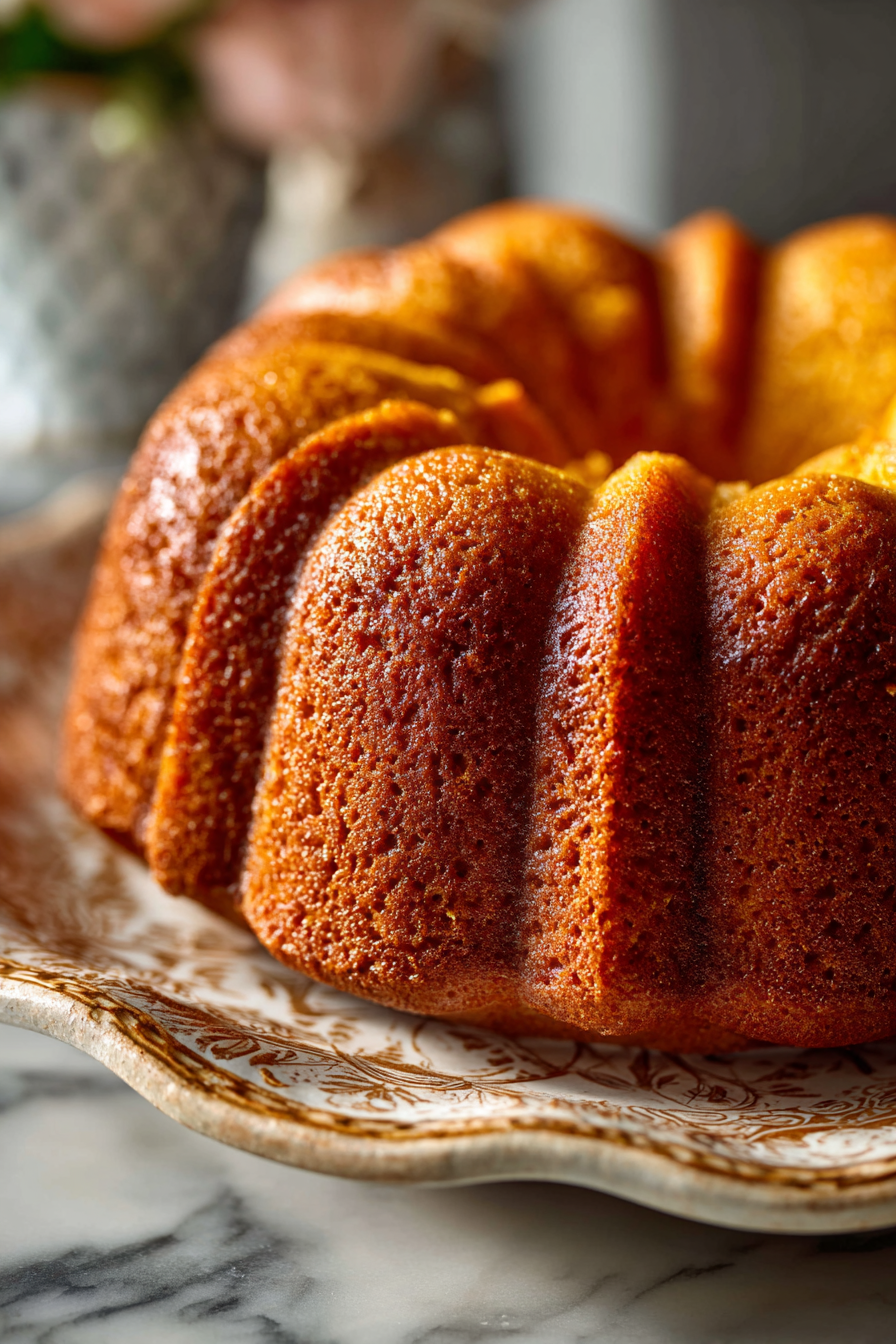 Buttermilk Pumpkin Pound Cake Recipe