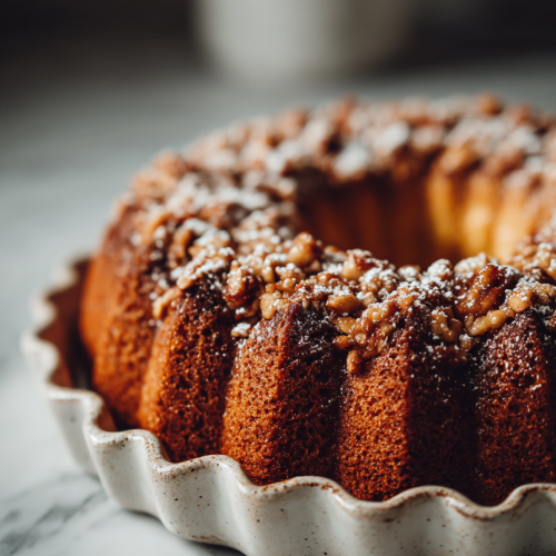 Butternut Squash Apple Coffee Cake Recipe