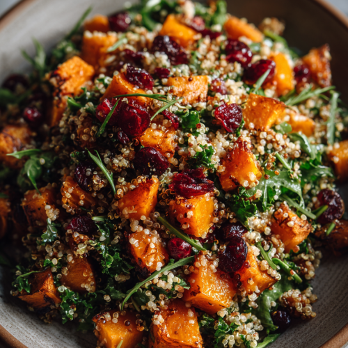 Butternut Squash Quinoa Salad Recipe