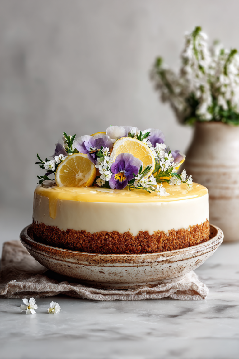 Catch a Husband Lemon Poppy Cake
