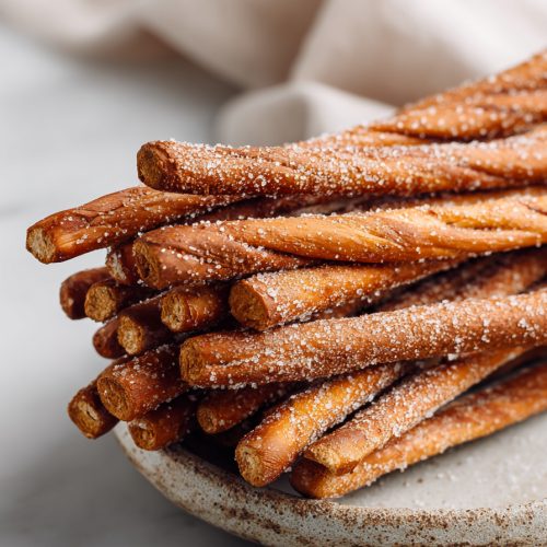 Cinnamon Sugar Pretzel Sticks Recipe