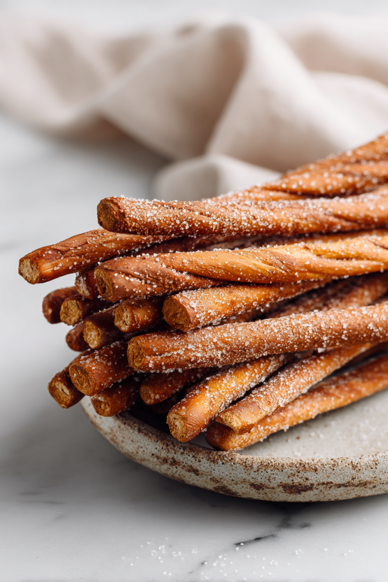 Cinnamon Sugar Pretzel Sticks Recipe