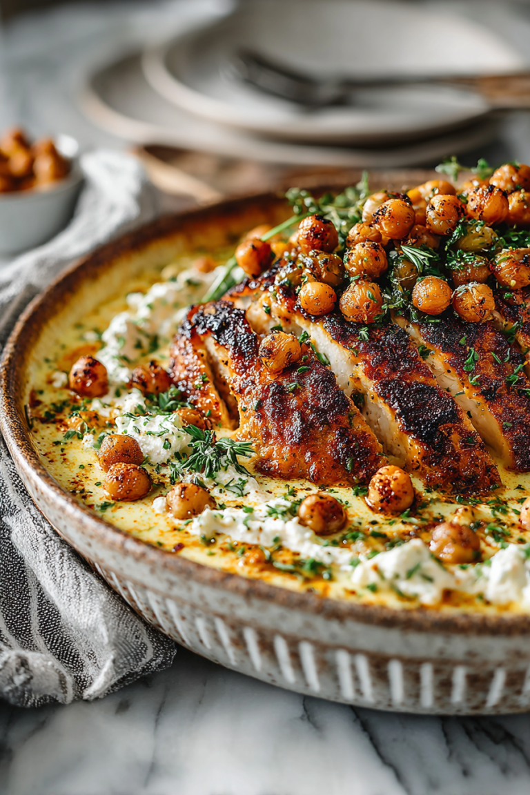 Creamy Cajun Chicken Dinner Bake