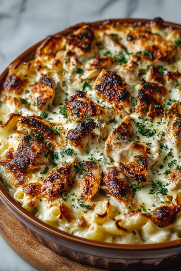 Creamy Cajun Chicken Dinner Bake