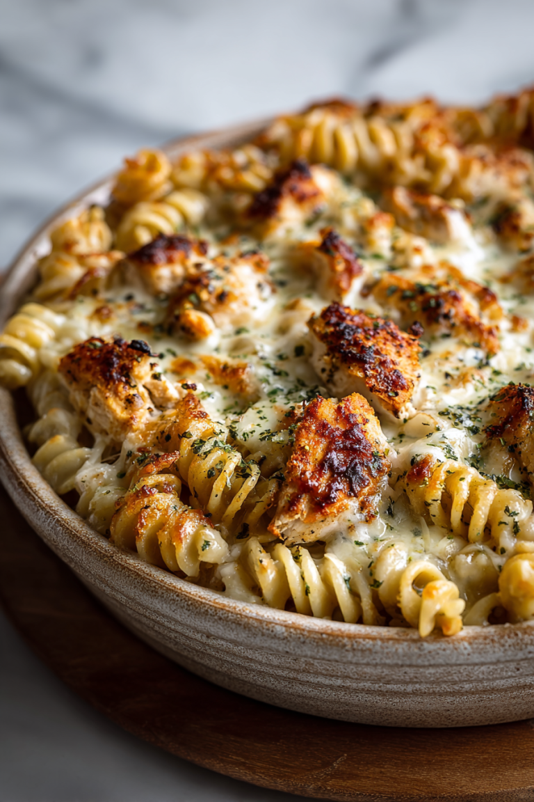 Creamy Cajun Chicken Dinner Bake