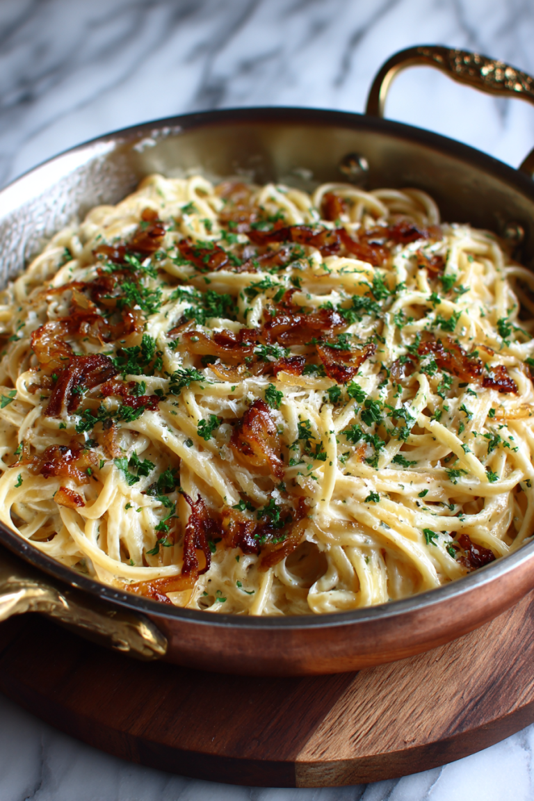 Creamy Caramelized Onion Pasta Recipes