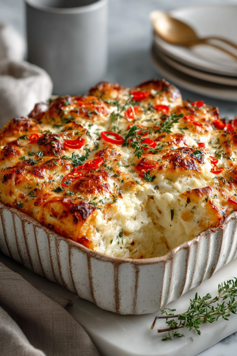 Creamy Pepper Jack Dinner Bake