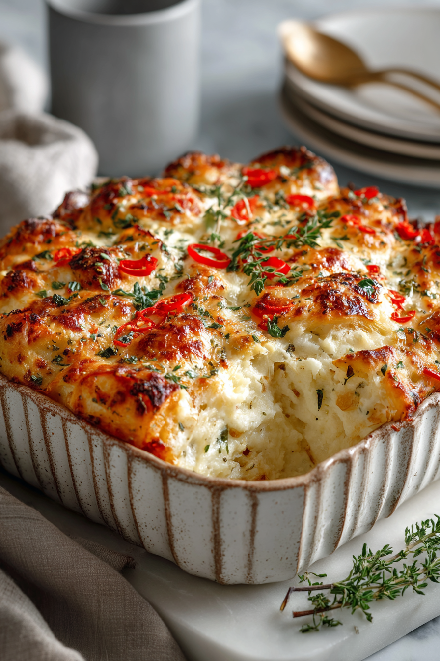 Creamy Pepper Jack Dinner Bake