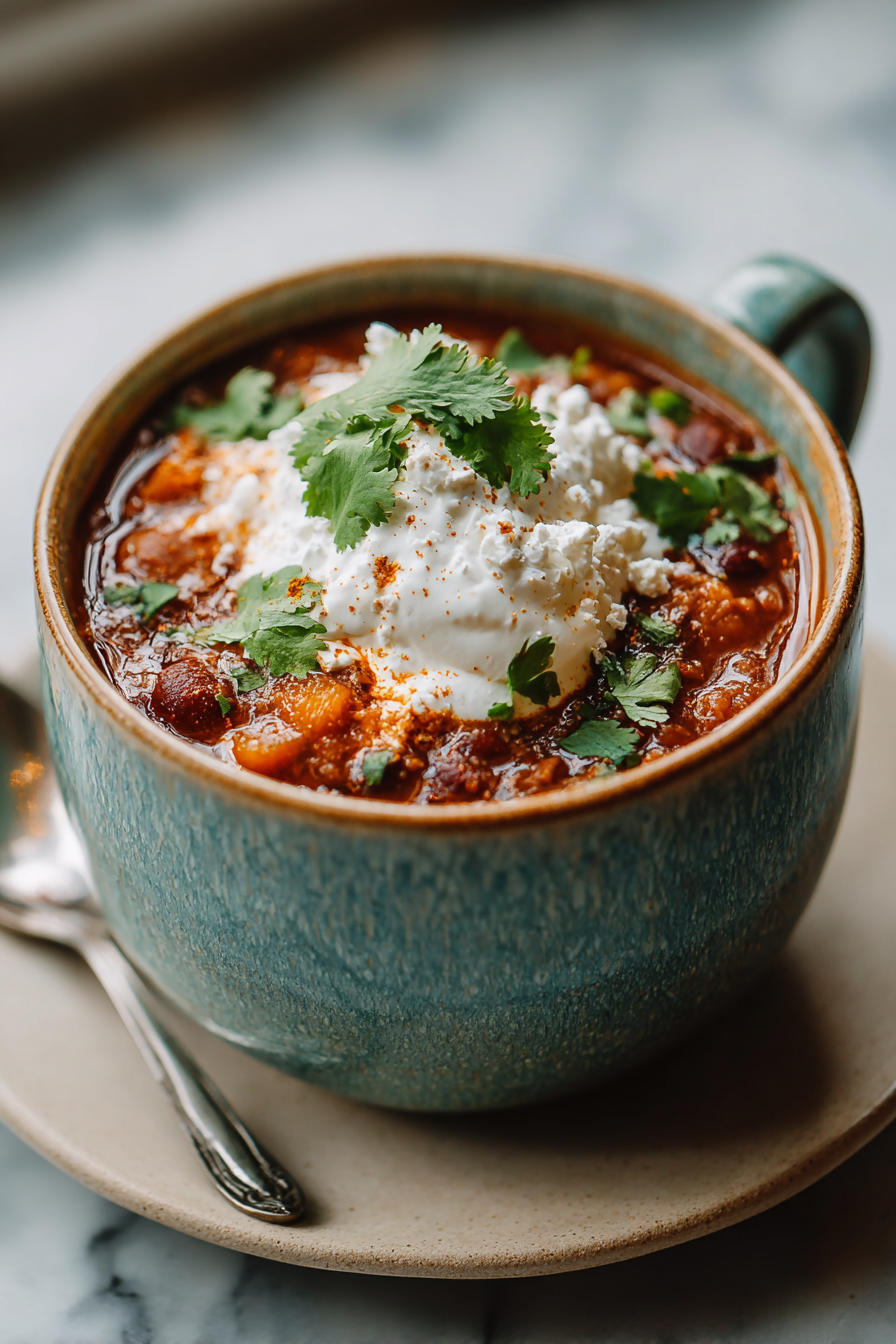 Creamy Pumpkin Chili Recipe