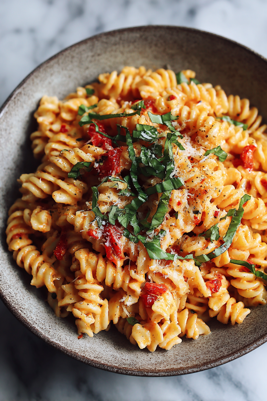 Creamy Roasted Red Pepper Pasta