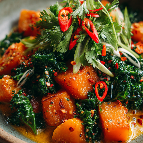 Creamy Thai Butternut Squash Dinner