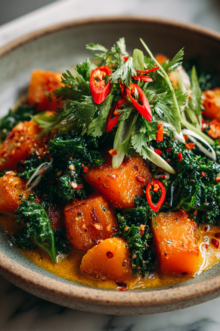 Creamy Thai Butternut Squash Dinner