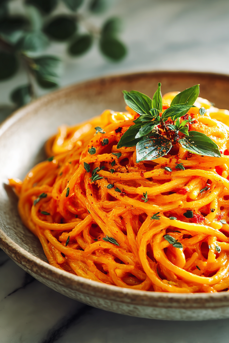 Creamy Tomato Garlic Pasta
