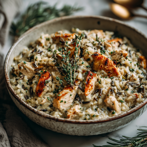 Creamy Turkey Wild Rice Dinner Recipe