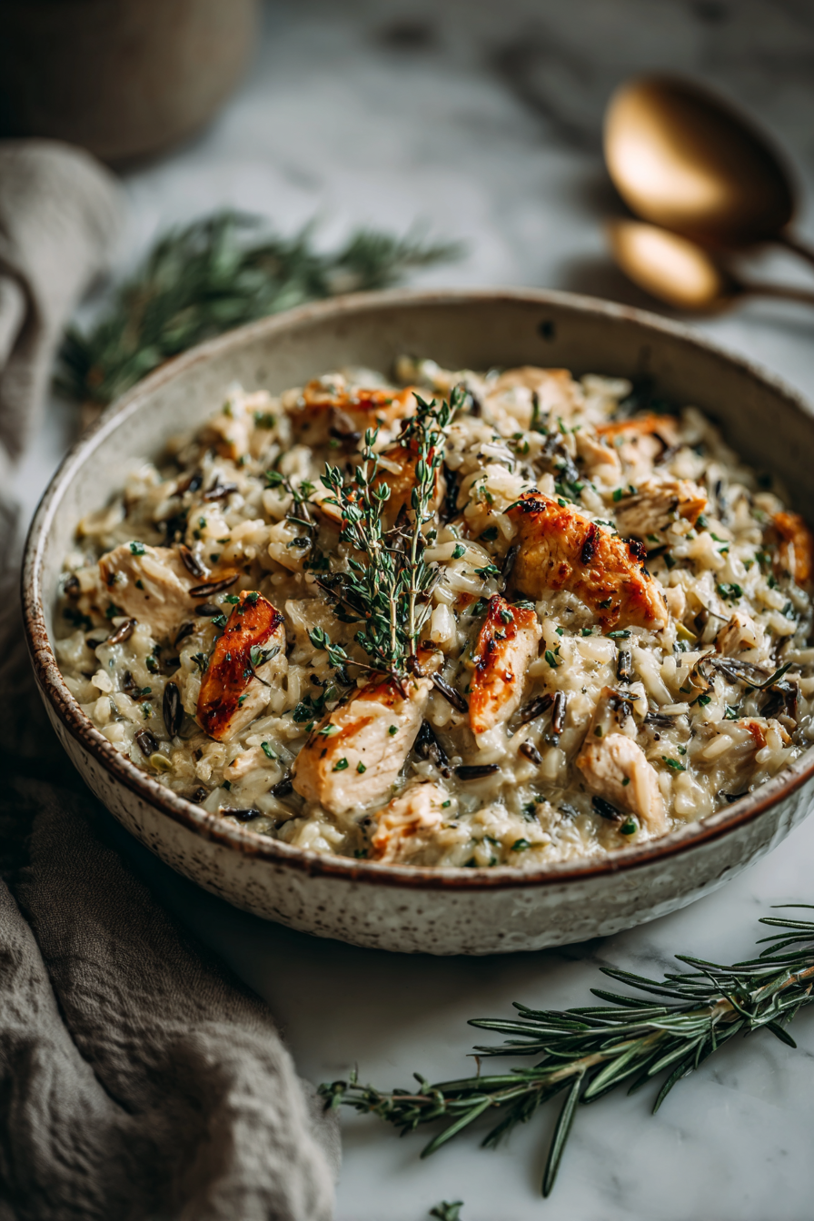 Creamy Turkey Wild Rice Dinner Recipe