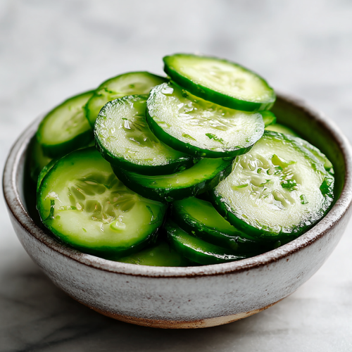 Cucumber Snack Bowl Delight