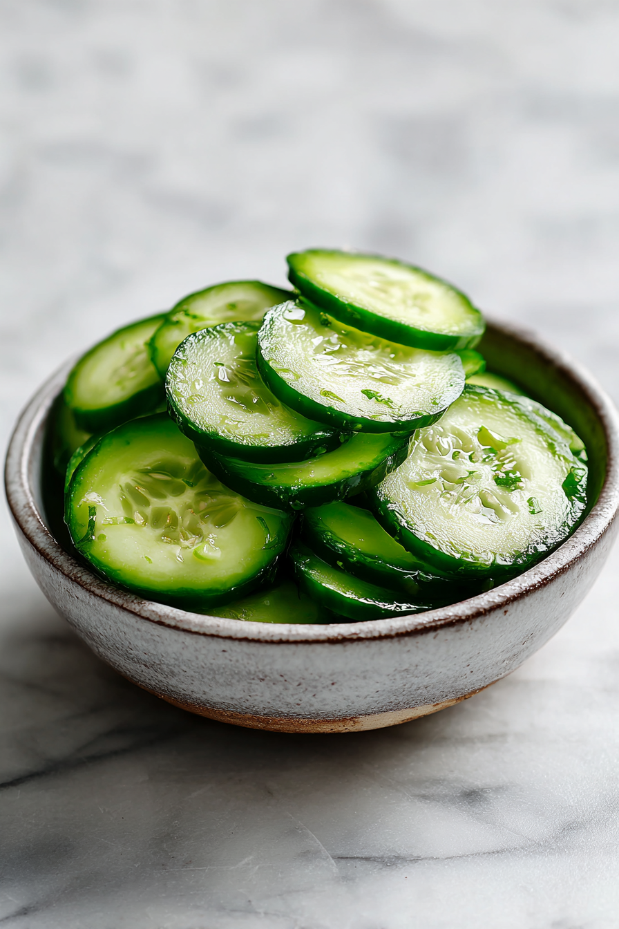 Cucumber Snack Bowl Delight