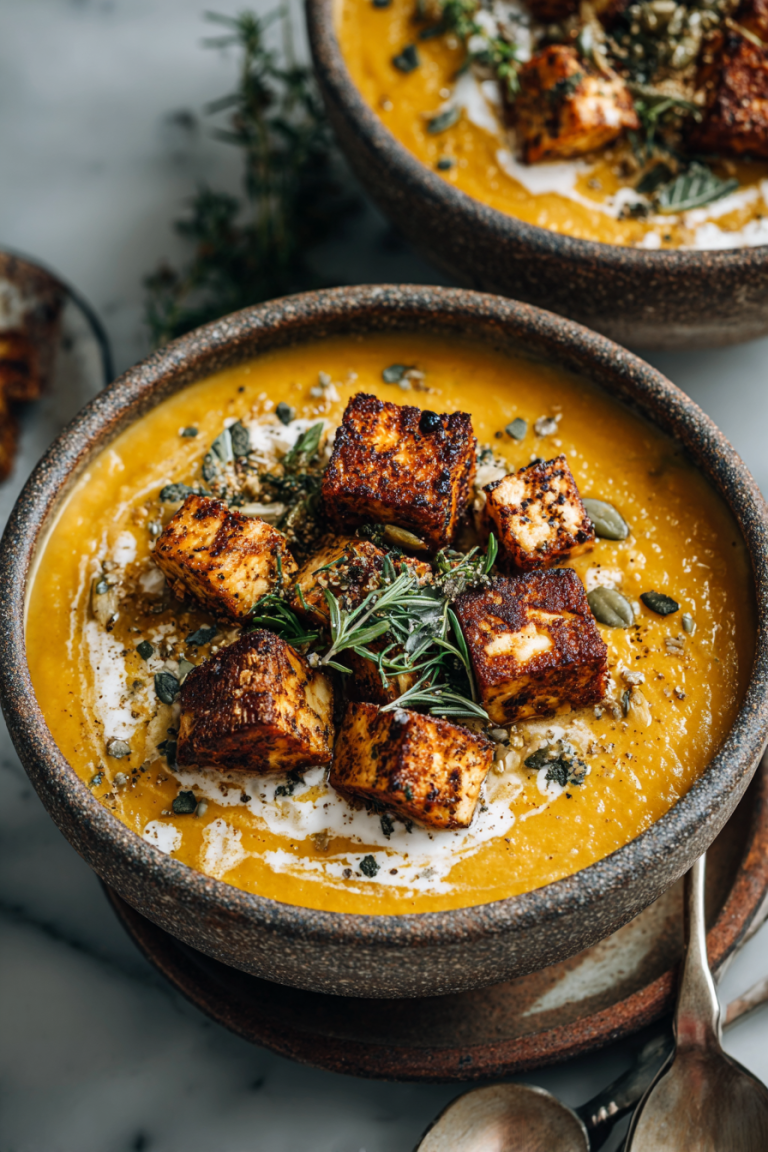 Curry Harvest Bowls with Tofu and Squash