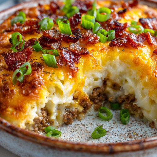 Denner Bacon Cheeseburger Casserole