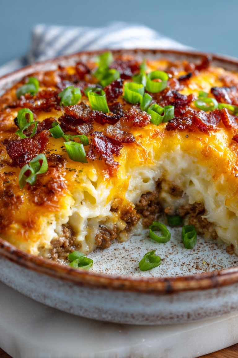 Denner Bacon Cheeseburger Casserole