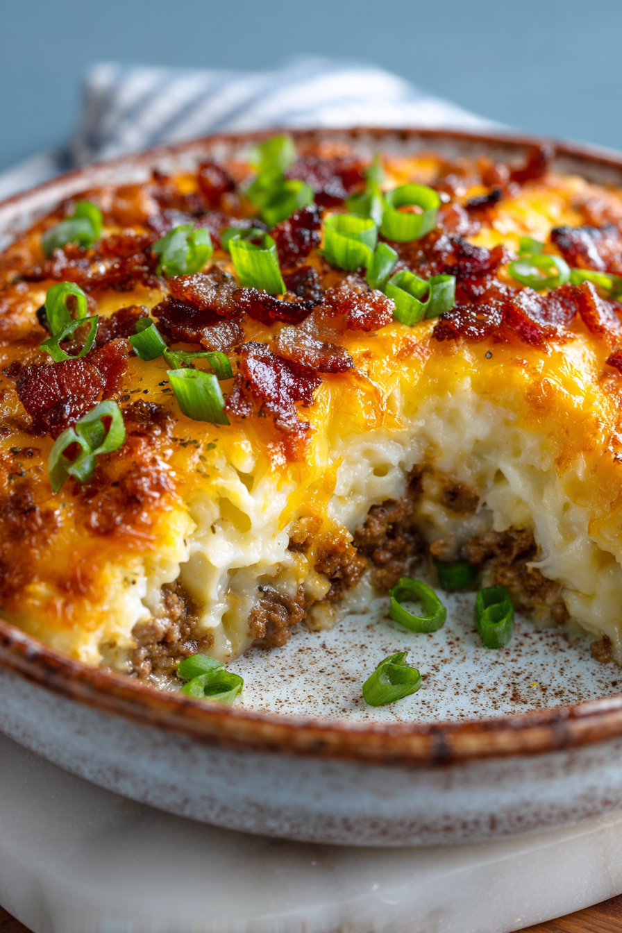 Denner Bacon Cheeseburger Casserole