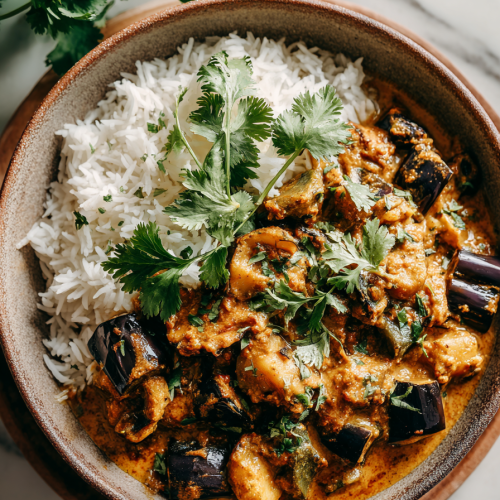 Easy Aubergine Curry Recipe