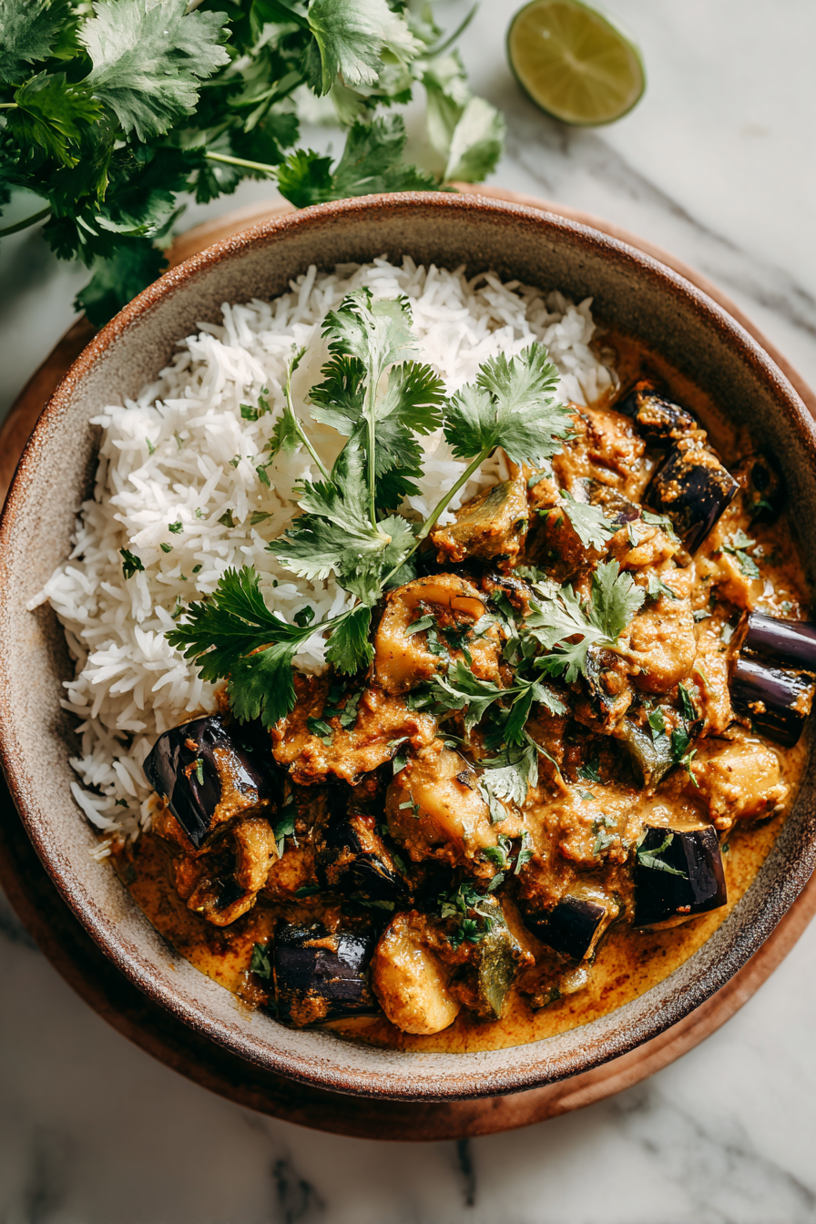 Easy Aubergine Curry Recipe
