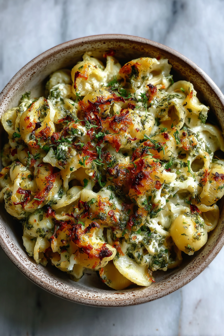 Easy Baked Feta Pasta with Pesto