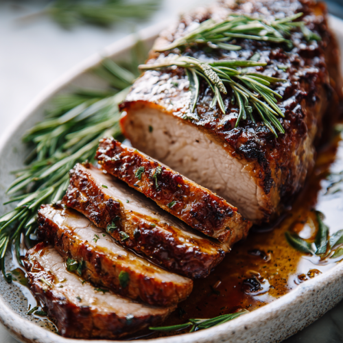 Easy Balsamic Pork Loin Recipe