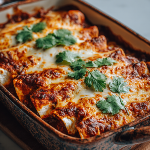 Easy Black Bean Enchiladas